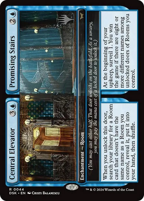 Central Elevator // Promising Stairs - Foil
