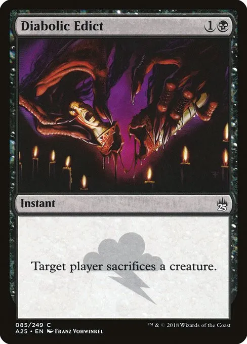 Diabolic Edict - Foil