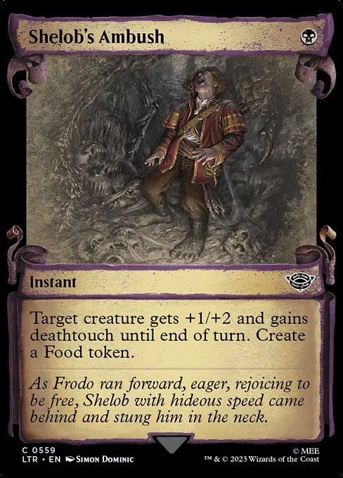 Shelob's Ambush - Foil