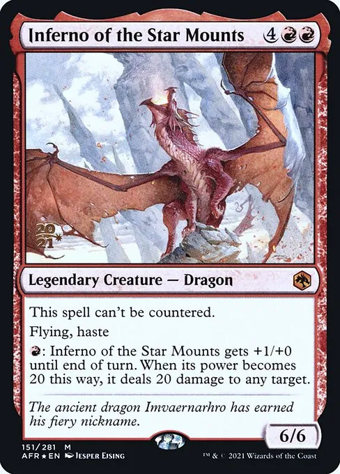 Inferno of the Star Mounts - Foil