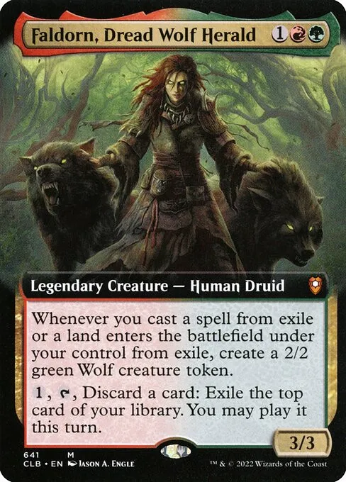 Faldorn, Dread Wolf Herald - Foil