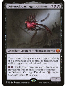 Drivnod, Carnage Dominus - Foil