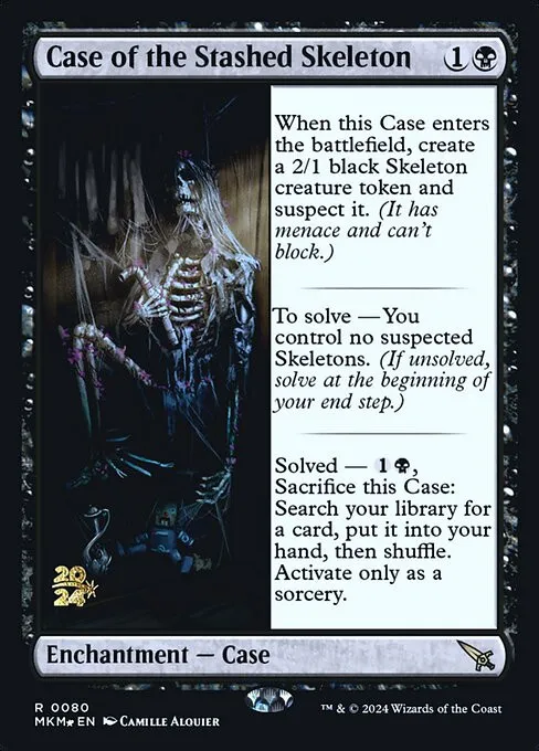 Case of the Stashed Skeleton - Foil