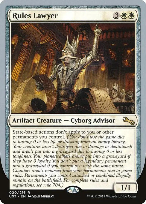 Rules Lawyer - Foil