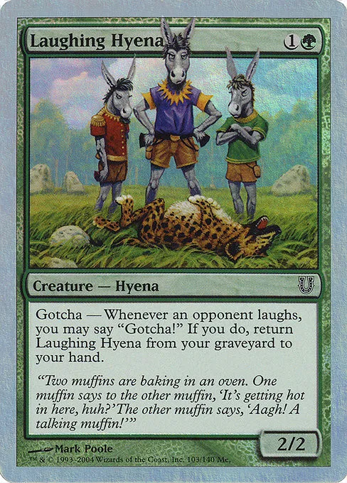 Laughing Hyena - Foil