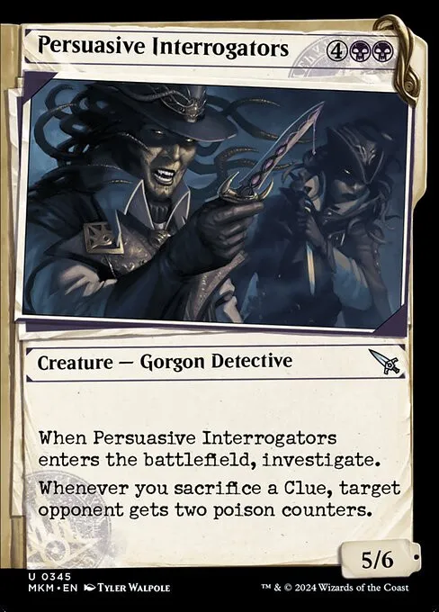 Persuasive Interrogators - Foil