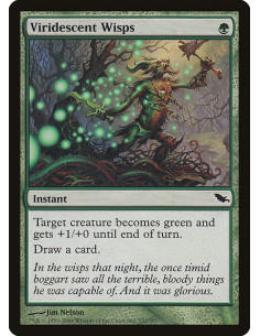 Viridescent Wisps - Foil
