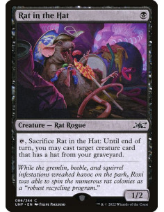 Rat in the Hat - Foil