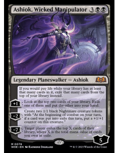 Ashiok, Wicked Manipulator - Foil