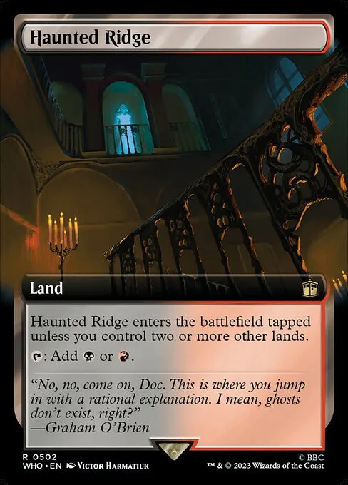 Haunted Ridge - Foil