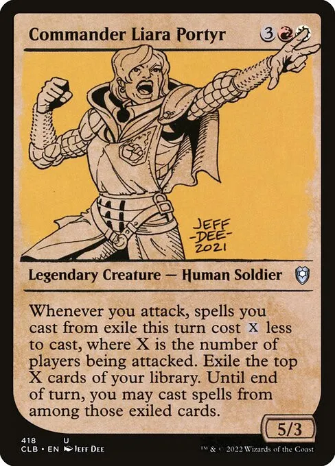 Commander Liara Portyr - Foil