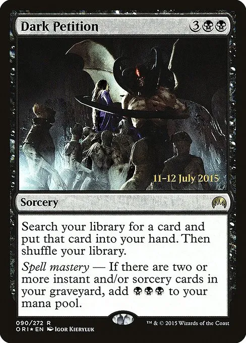 Dark Petition - Foil