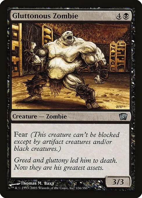 Gluttonous Zombie - Foil