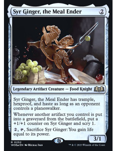 Syr Ginger, the Meal Ender - Foil