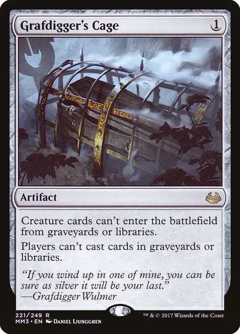 Grafdigger's Cage - Foil