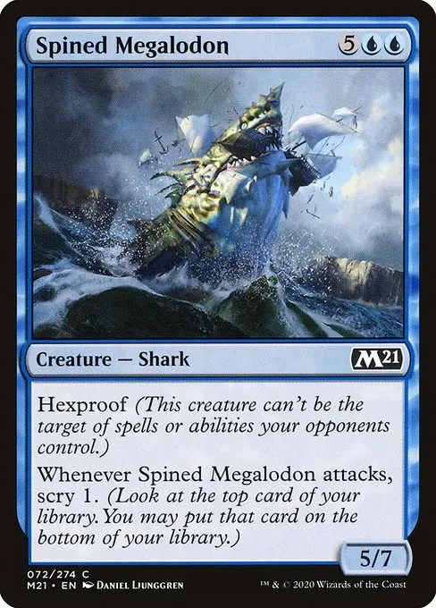 Spined Megalodon - Foil