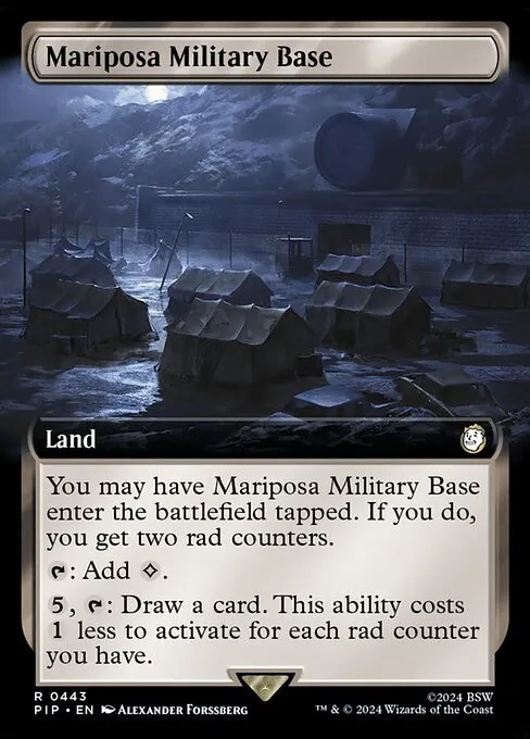Mariposa Military Base - Foil