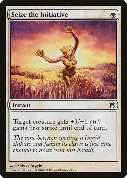 Seize the Initiative - Foil