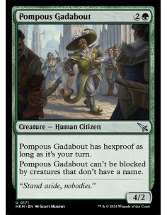 Pompous Gadabout - Foil