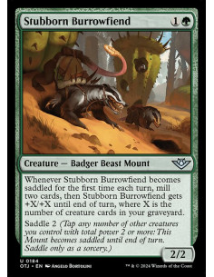 Stubborn Burrowfiend - Foil
