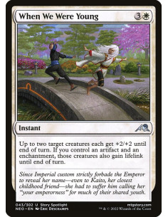 When We Were Young - Foil
