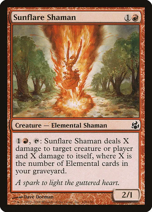 Sunflare Shaman - Foil