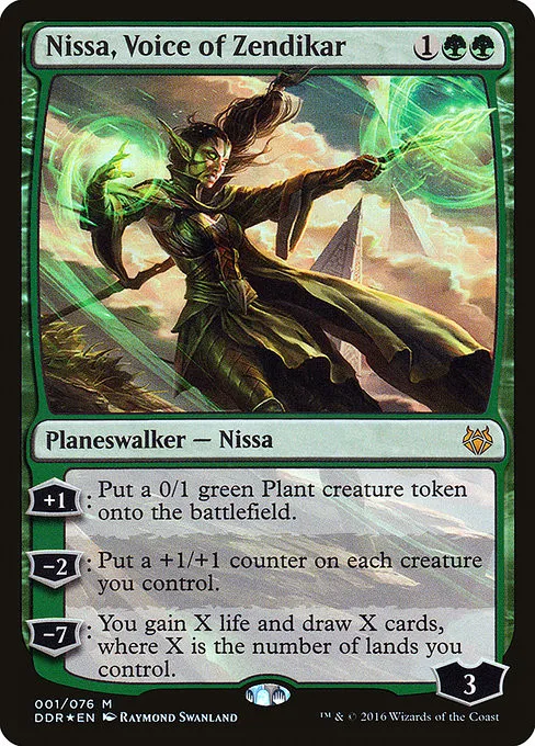Nissa, Voice of Zendikar - Foil