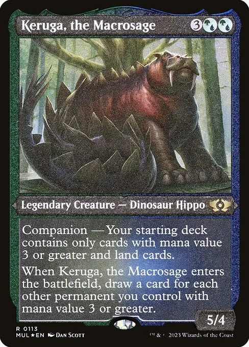 Keruga, the Macrosage - Foil