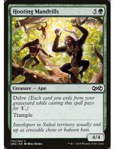 Hooting Mandrills - Foil