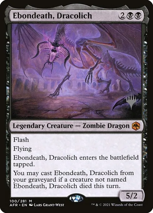 Ebondeath, Dracolich - Foil