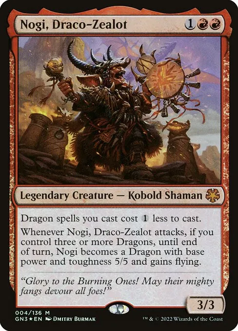 Nogi, Draco-Zealot - Foil