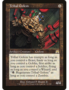 Tribal Golem - Foil
