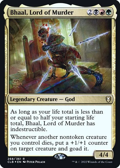 Bhaal, Lord of Murder - Foil