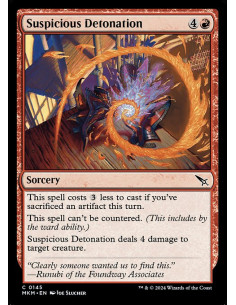 Suspicious Detonation