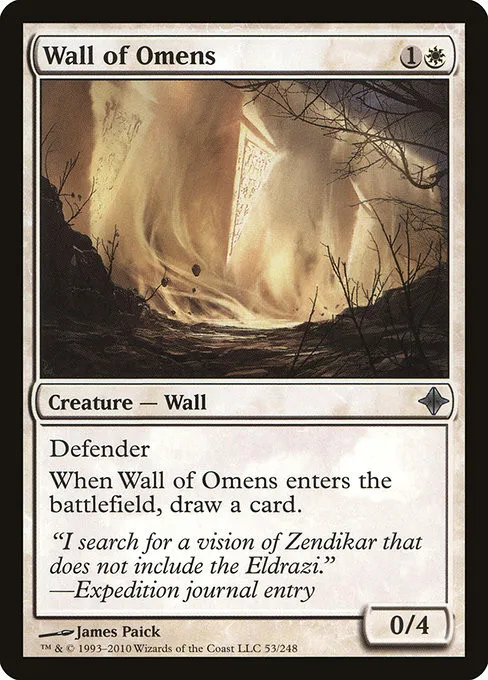 Wall of Omens - Foil
