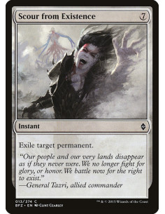 Scour from Existence