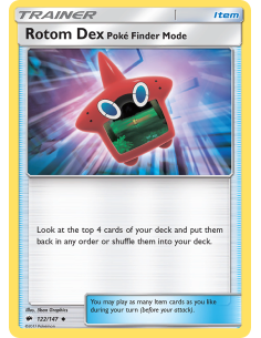 Rotom Dex Poké Finder Mode