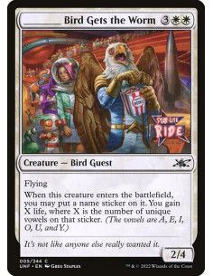 _____ Bird Gets the Worm - Foil