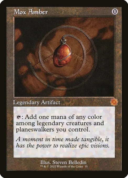 Mox Amber - Foil