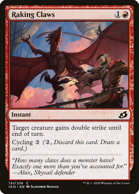 Raking Claws - Foil