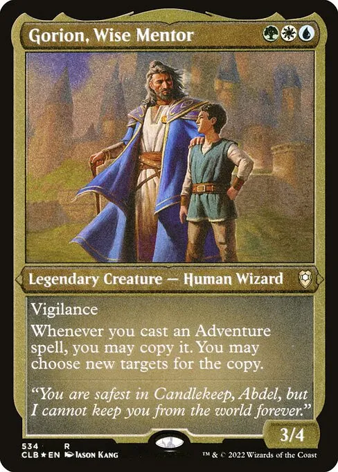 Gorion, Wise Mentor - Foil