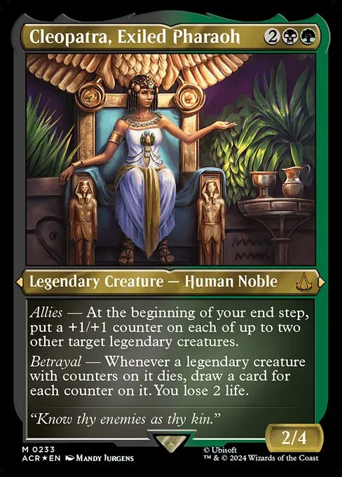 Cleopatra, Exiled Pharaoh - Foil