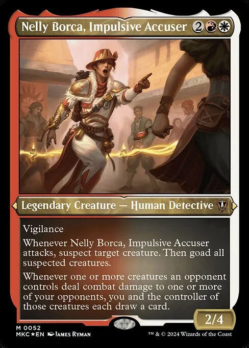 Nelly Borca, Impulsive Accuser - Foil