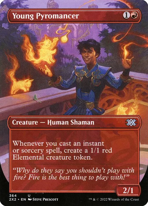 Young Pyromancer - Foil