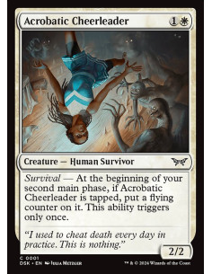 Acrobatic Cheerleader