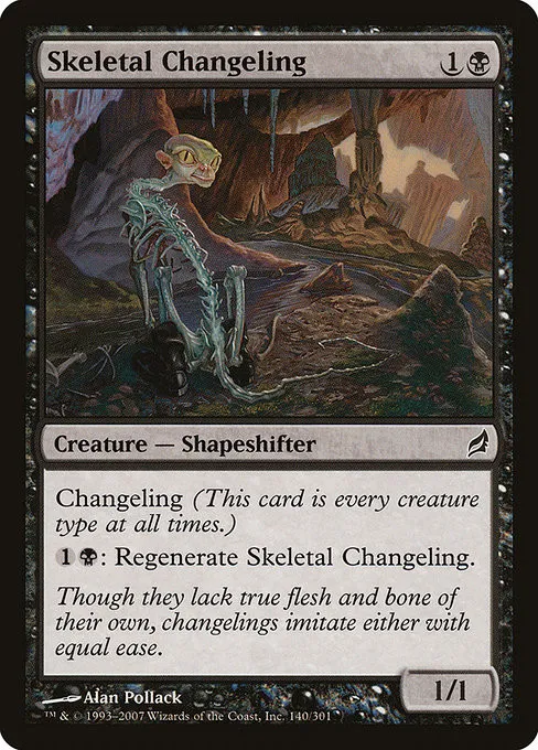 Skeletal Changeling - Foil