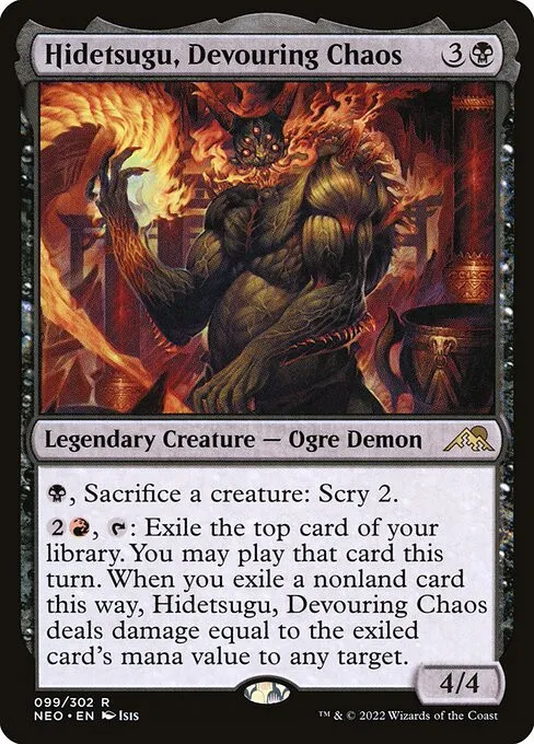 Hidetsugu, Devouring Chaos - Foil