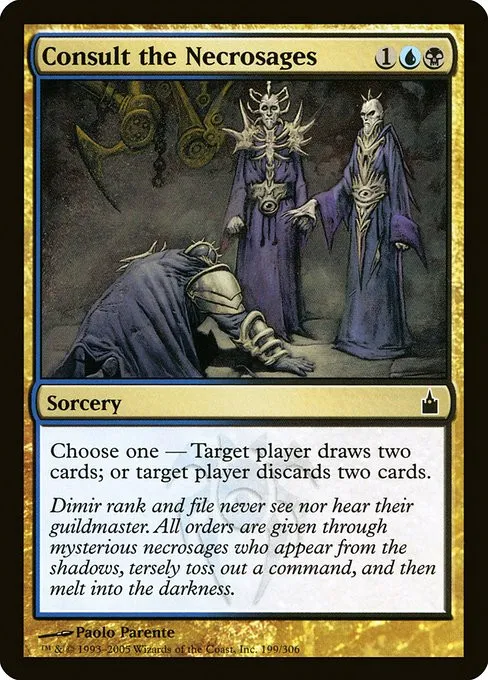 Consult the Necrosages - Foil