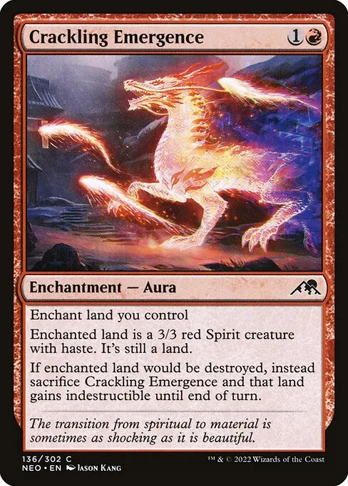 Crackling Emergence - Foil