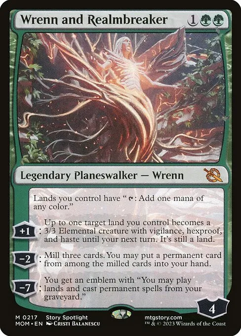 Wrenn and Realmbreaker - Foil